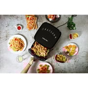 Swiss Pro+ Digital Air Fryer, 5 Liter, 1450 Watt, Black Silver - SP-AF1450.5