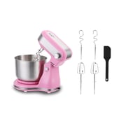 Swiss Pro+ Stand Mixer, 3.5 Liter, 300 Watt, Pink, SP-SM3.5P