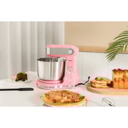 Swiss Pro+ Stand Mixer, 3.5 Liter, 300 Watt, Pink, SP-SM3.5P