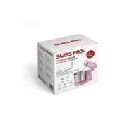 Swiss Pro+ Stand Mixer, 3.5 Liter, 300 Watt, Pink, SP-SM3.5P