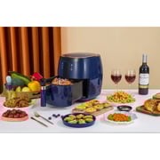 Swiss Pro+ Digital Air Fryer, 7 Liters, 1750 Watt, Blue - SP-DAF7LDB