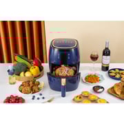 Swiss Pro+ Digital Air Fryer, 7 Liters, 1750 Watt, Blue - SP-DAF7LDB