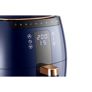 Swiss Pro+ Digital Air Fryer, 7 Liters, 1750 Watt, Blue - SP-DAF7LDB