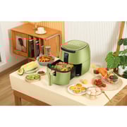 Swiss Pro+ Digital Air Fryer, 7 Liter, 1750 Watt, Green - SP-DAF7LG