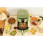 Swiss Pro+ Digital Air Fryer, 7 Liter, 1750 Watt, Green - SP-DAF7LG