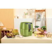 Swiss Pro+ Digital Air Fryer, 7 Liter, 1750 Watt, Green - SP-DAF7LG