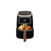 Swiss Pro+ Digital Air Fryer - Black  Gold - 6.5L - 1500W, SP-AF6.5L.BG