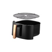 Swiss Pro+ Digital Air Fryer - Black  Gold - 6.5L - 1500W, SP-AF6.5L.BG
