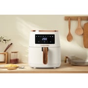 Swiss Pro+ Digital Air Fryer, 6.5L, 1500W, White - SP-AF6.5L.WG