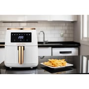 Swiss Pro+ Digital Air Fryer, 6.5L, 1500W, White - SP-AF6.5L.WG