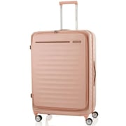 American Tourister 1 Pc Expandable Frontec Spinner Luggage Trolley Case Apricot - 251-2501-005351