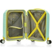 American Tourister 1 Pc Little Frontec Spinner Luggage Trolley Case Aqua Yellow - 251-2501-004929