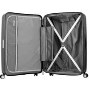American Tourister 1 Pc Expandable Curio Spinner Luggage Trolley Case Black - 251-2501-005022