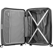 American Tourister 1 Pc Expandable Curio Spinner Luggage Trolley Case Black - 251-2501-004324