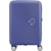 American Tourister 1 Pc Expandable Curio Spinner Luggage Trolley Case Ultra marine - 251-2501-005028