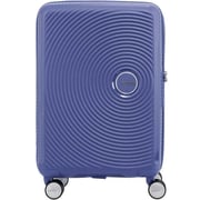 American Tourister 1 Pc Expandable Curio Spinner Luggage Trolley Case Ultra marine - 251-2501-005030