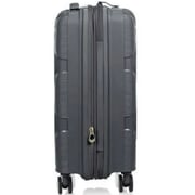 American Tourister 1 Pc Expandable Instagon Spinner Luggage Trolley Case Dark Grey - 251-2501-005552