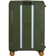 American Tourister 1 Pc Scratch Resistant Tribus Spinner Luggage Trolley Case Olive - 251-2501-005615