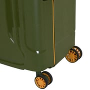 American Tourister 1 Pc Scratch Resistant Tribus Spinner Luggage Trolley Case Olive - 251-2501-005615