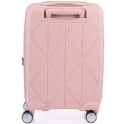 American Tourister 1 Pc Durable Argyle Spinner Luggage Trolley Case Antique Pink - 251-2501-004889