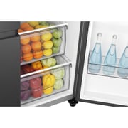 Hisense Side by Side Refrigerator 649L Black - RS840N4WFE