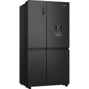 Hisense Side by Side Refrigerator 649L Black - RS840N4WFE