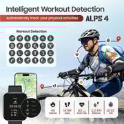 Swiss Military Alps 4 Smart Watch Black - ALPS 4-VICTOR 5 + Victor 5 Earbuds