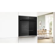 Bosch Series 4 Built-in Steam Oven 60x60cm Black - HRG272EB3M