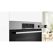 Bosch Series 4 Built-in Steam Oven 60cm Silver - HRG532ES3M