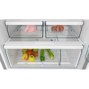 Bosch Series 4 Free Standing Top Mount Refrigerator 542L Brushed Steel - KDN76XIE0M