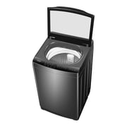 Haier 11 kg Top Load Full Automatic Washing Machine, Digital Screen Hydraulic Door, Dark Silver, HWM110316S6