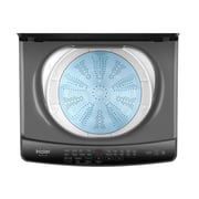 Haier 11 kg Top Load Full Automatic Washing Machine, Digital Screen Hydraulic Door, Dark Silver, HWM110316S8