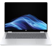 HP OmniBook 5 Flip (2025) Laptop - 13th Gen / Intel Core i5-1334U / 14inch 2K / 512GB SSD / 16GB RAM / Shared Intel Iris Xe Graphics / Windows 11 Home / English & Arabic Keyboard / Glacier Silver / Middle East Version - [14-FP0017NE]