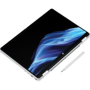 HP OmniBook 5 Flip (2025) Laptop - 13th Gen / Intel Core i5-1334U / 14inch 2K / 512GB SSD / 16GB RAM / Shared Intel Iris Xe Graphics / Windows 11 Home / English & Arabic Keyboard / Glacier Silver / Middle East Version - [14-FP0017NE]