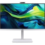 Acer Aspire C27 All-in-One (2025) Desktop - 13th Gen / Intel Core i7-1355U / 27inch FHD / 1TB SSD / 16GB RAM / Windows 11 Home / English & Arabic Keyboard / White / Middle East Version - [C27-1E13U7UNH]