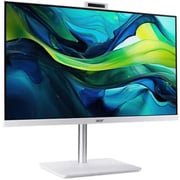 Acer Aspire C27 All-in-One (2025) Desktop - 13th Gen / Intel Core i7-1355U / 27inch FHD / 1TB SSD / 16GB RAM / Windows 11 Home / English & Arabic Keyboard / White / Middle East Version - [C27-1E13U7UNH]