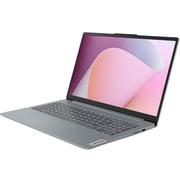 LenovoIdeaPad Slim 3 15AMN8 (2025) Laptop - AMD Ryzen 5-7520U / 15.6inch FHD / 512GB SSD / 8GB RAM / Shared AMD Radeon 610M Graphics / Windows 11 Home / English & Arabic Keyboard / Arctic Grey / Middle East Version - [82XQ00CGAX]