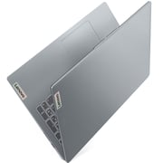 LenovoIdeaPad Slim 3 15AMN8 (2025) Laptop - AMD Ryzen 5-7520U / 15.6inch FHD / 512GB SSD / 8GB RAM / Shared AMD Radeon 610M Graphics / Windows 11 Home / English & Arabic Keyboard / Arctic Grey / Middle East Version - [82XQ00CGAX]