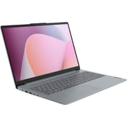 Lenovo Ideapad Slim 3 15ABR8 (2025) Laptop - AMD Ryzen 7-7730U / 15.6inch FHD / 512GB SSD / 16GB RAM / Shared AMD Radeon Graphics / Windows 11 Home / English & Arabic Keyboard / Arctic Grey / Middle East Version - [82XM00XRAX]