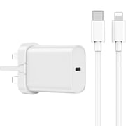 Wiwu Quick PD UK Fast Charger White - WI-U001UKCCW