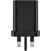 Wiwu Quick PD UK Fast Charger Black - WI-U001UKCLBLK