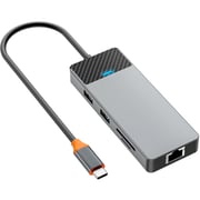 Wiwu 9-in-1 USB-C Hub Spcae Grey - Linker A923RPT