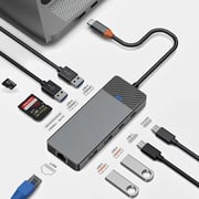 Wiwu 9-in-1 USB-C Hub Spcae Grey - Linker A923RPT