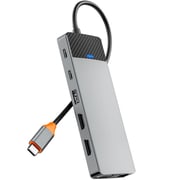 Wiwu Pro USB-C Hub Grey - LINKER12IN1PG