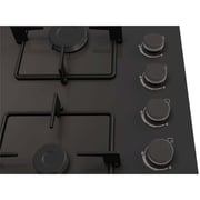 Bosch Series 4 Gas Hob 60cm Black Tempered Glass - POP6C6P30M