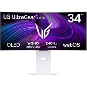 LG UltraGear OLED Smart Gaming Curved Monitor 34inch - 34GX90SA-W