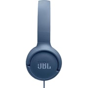 JBL Tune 520C USB-C Hi-Res Wired On-ear Headphones Blue