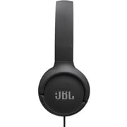 JBL Tune 520C USB-C Hi-Res Wired On-ear Headphones Black