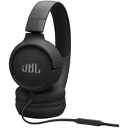 JBL Tune 520C USB-C Hi-Res Wired On-ear Headphones Black