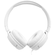 JBL Tune 520C USB-C Hi-Res Wired On-ear Headphones White